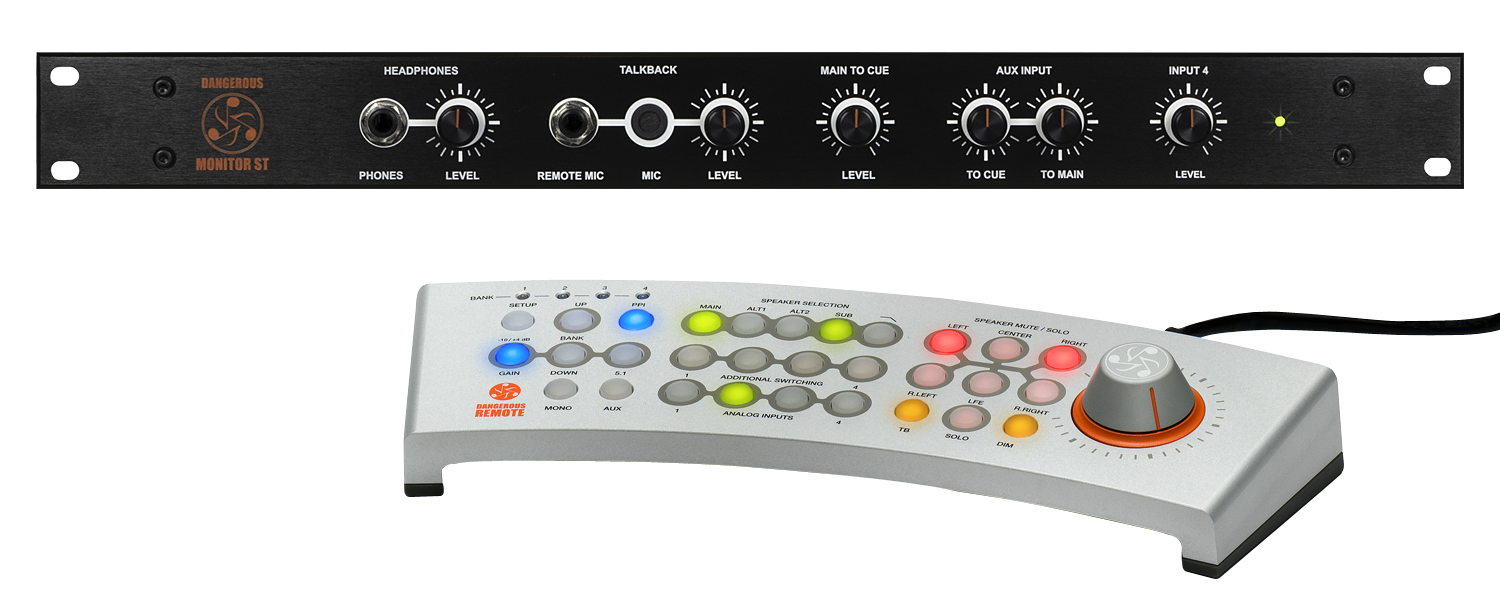 Dangerous Music | MONITOR ST Monitor Controller with Remote Control