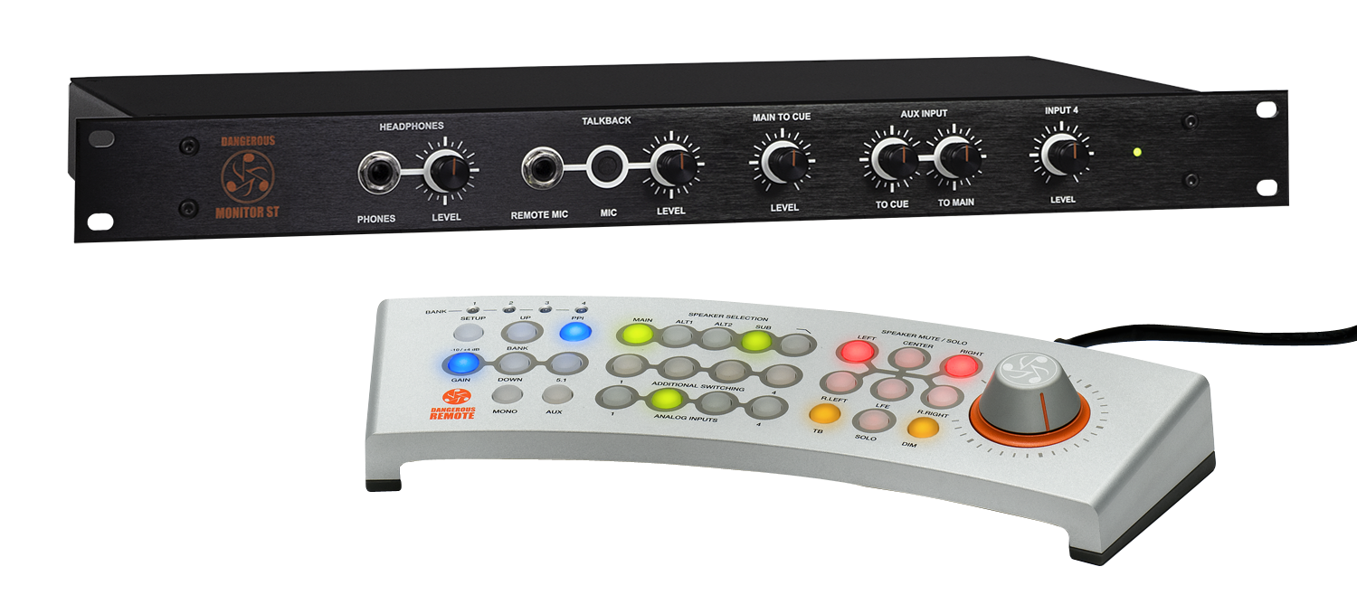 Dangerous Music | MONITOR ST Monitor Controller with Remote Control