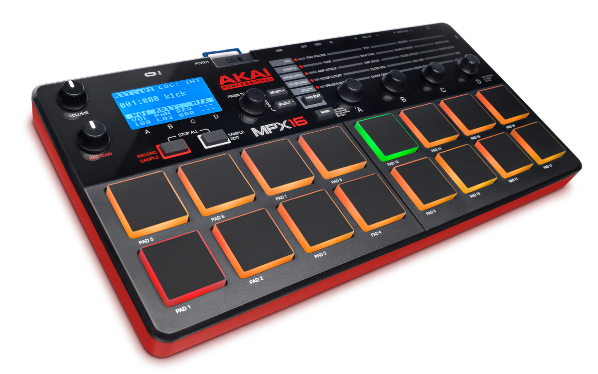 Akai Professional MPX16 Sample Recorder and Player