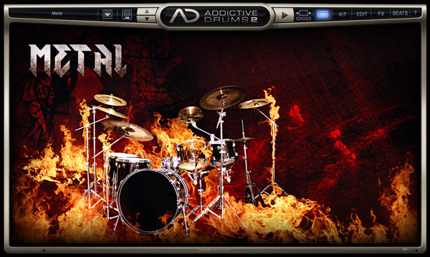 XLN Audio Addictive Drums 2 Rock & Metal