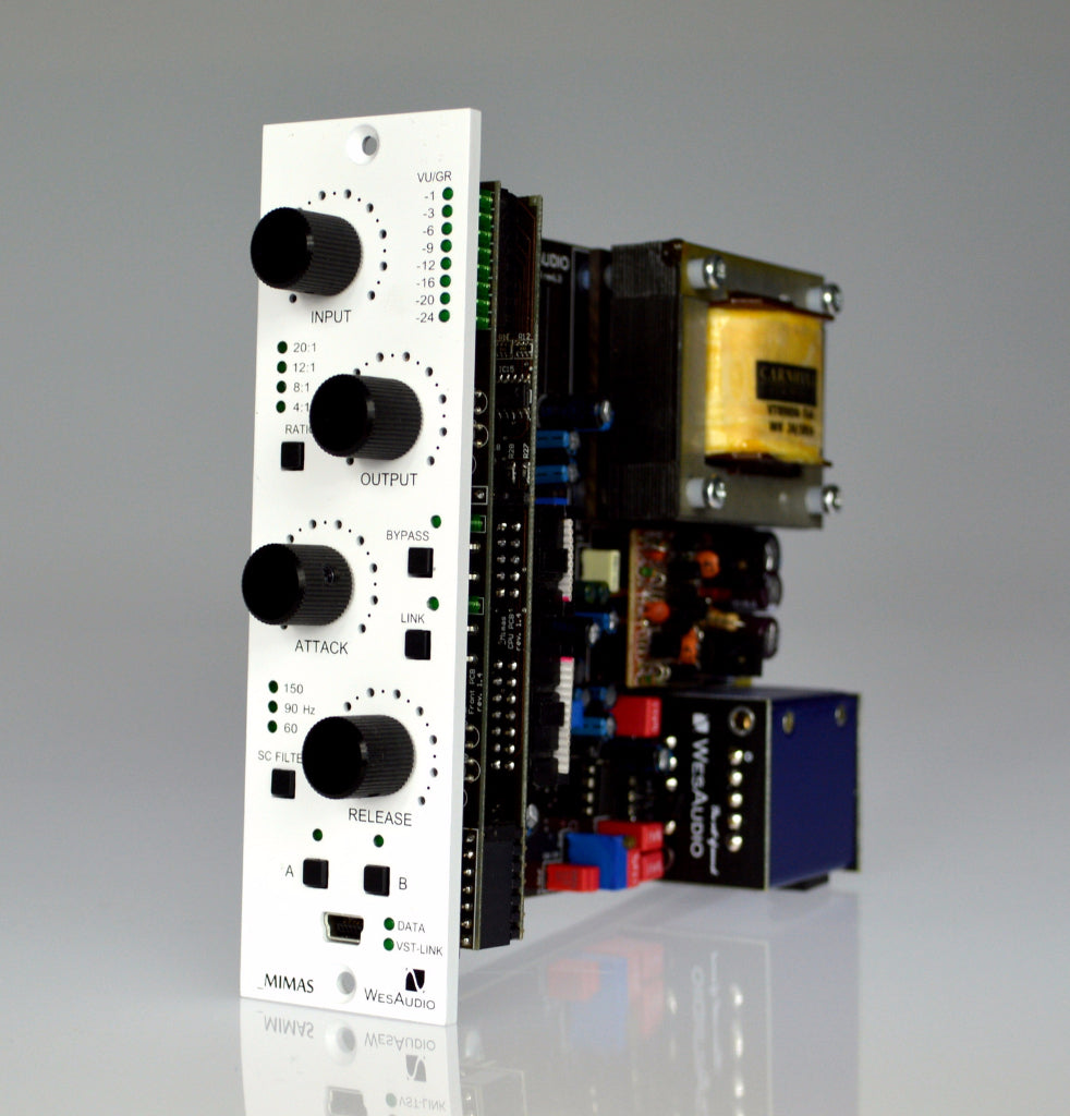 WesAudio | MIMAS NG500 500 Series Analog Compressor with Digital Recall