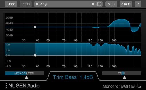 NUGEN Audio | Monofilter Plug-in