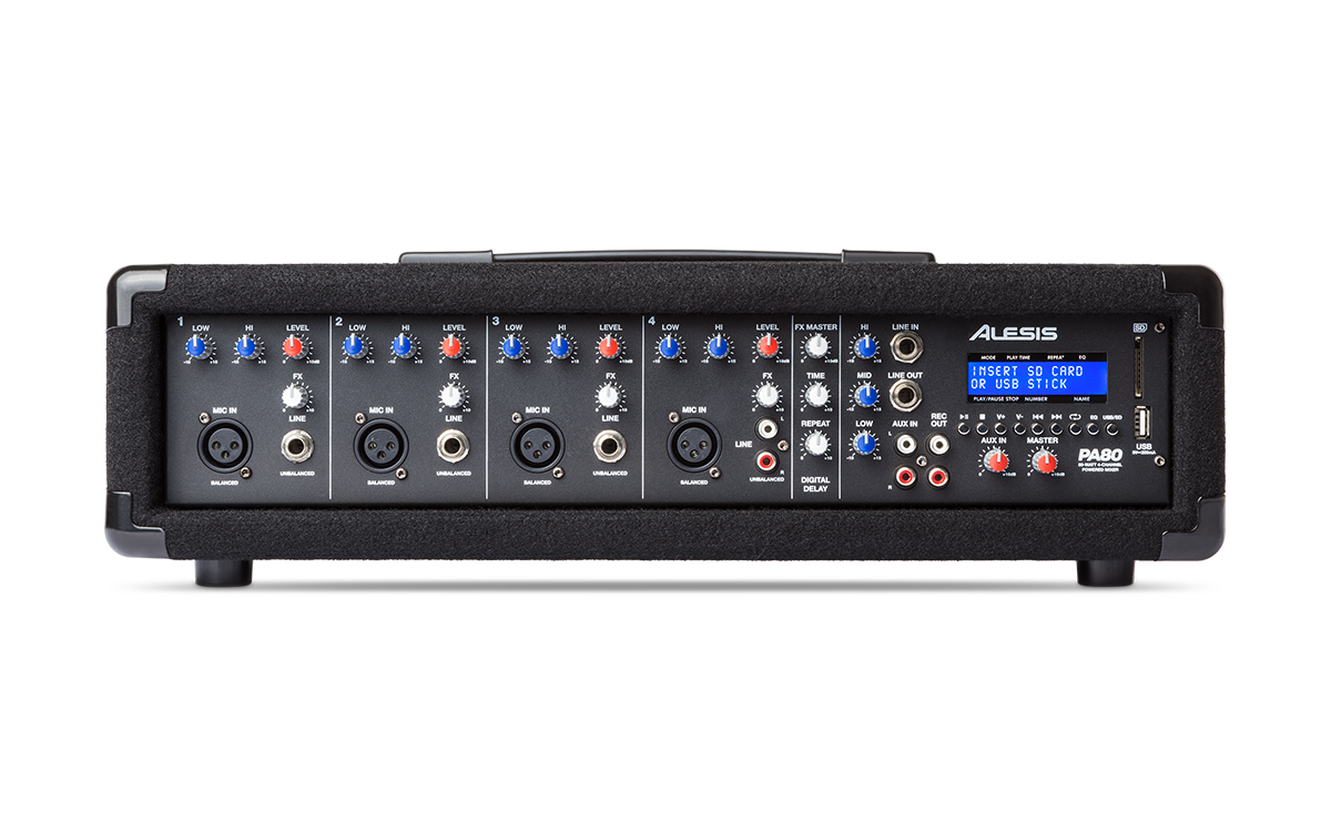 Alesis PA SYSTEM IN A BOX BUNDLE