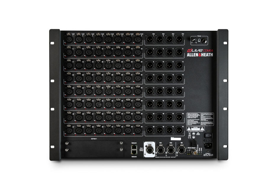 Allen & Heath | dLive CDM64 64-input Digital Stagebox