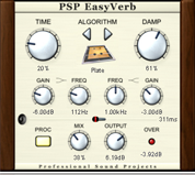 PSP Audioware | EasyVerb Reverb Plug-in
