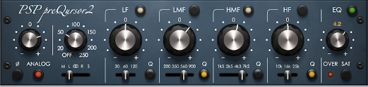 PSP Audioware | preQursor2 Equalizer Plug-in