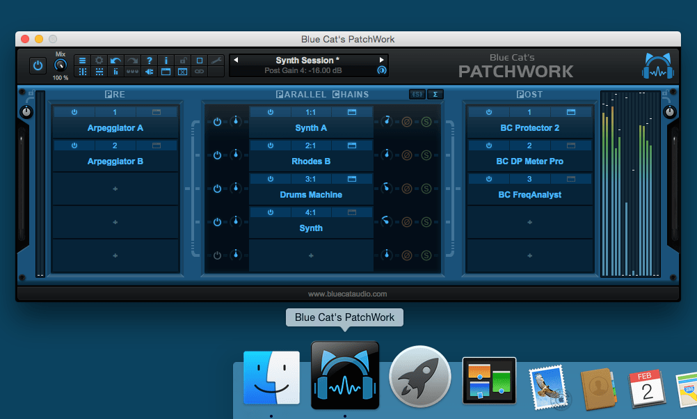 Blue Cat Audio | PatchWork Virtual Patchbay Plug-in