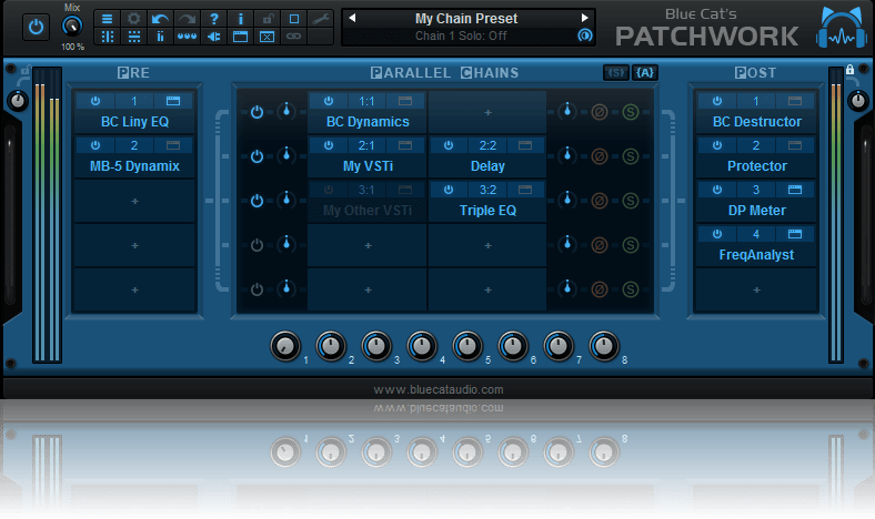 Blue Cat Audio | PatchWork Virtual Patchbay Plug-in