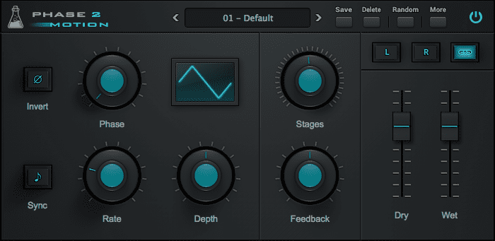 AudioThing | Phase Motion 2 Stereo Phaser Plug-in