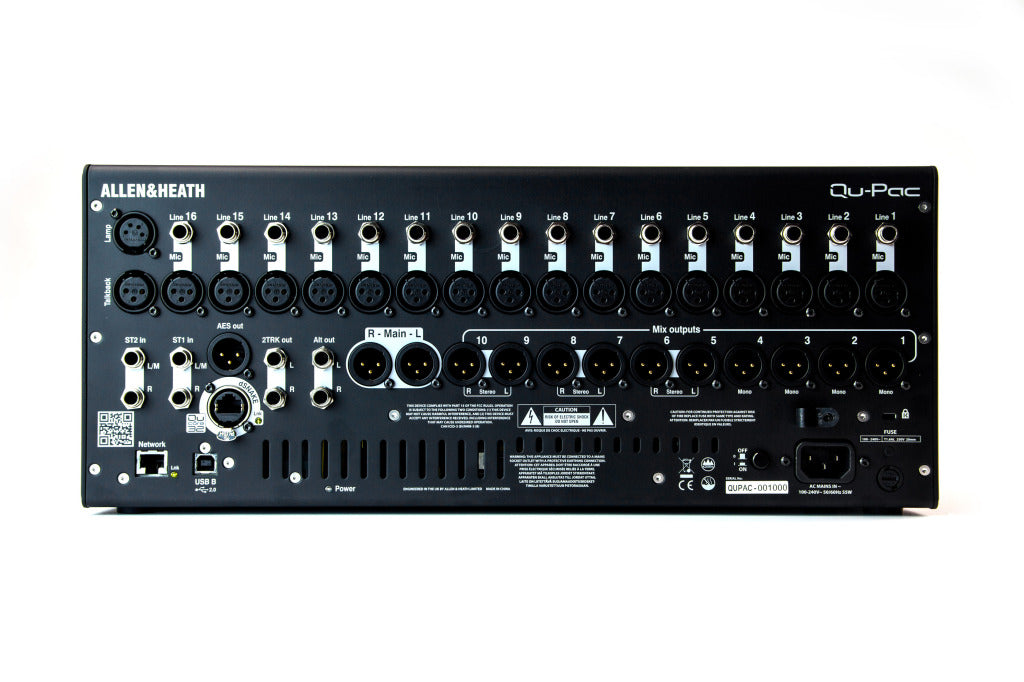 Allen & Heath | Qu-Pac 35-channel Rackmountable Digital Mixer