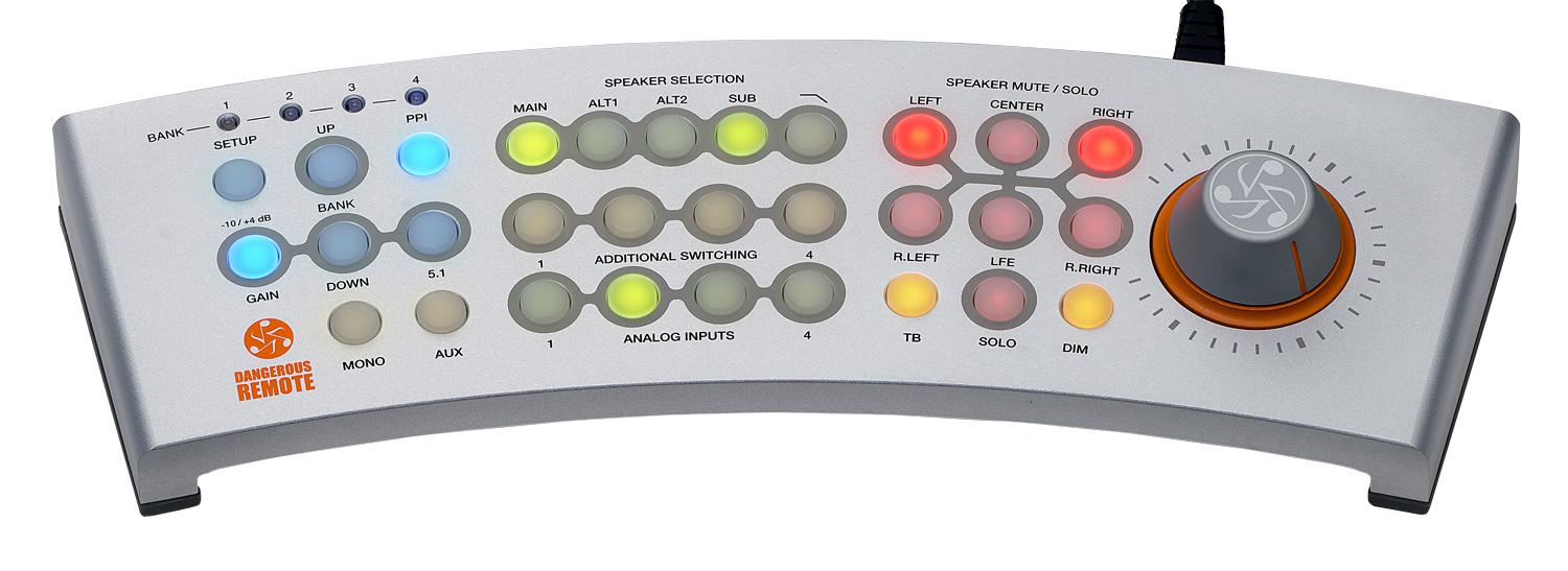 Dangerous Music | MONITOR ST Monitor Controller with Remote Control