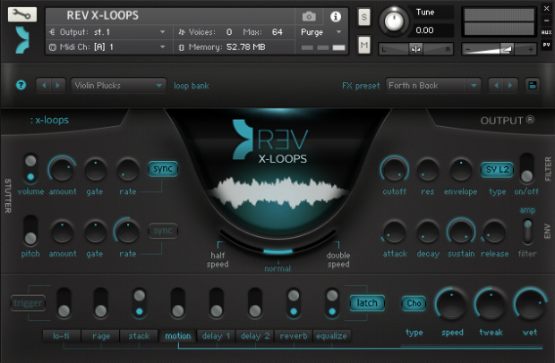 Output | REV X-Loops Plug-in