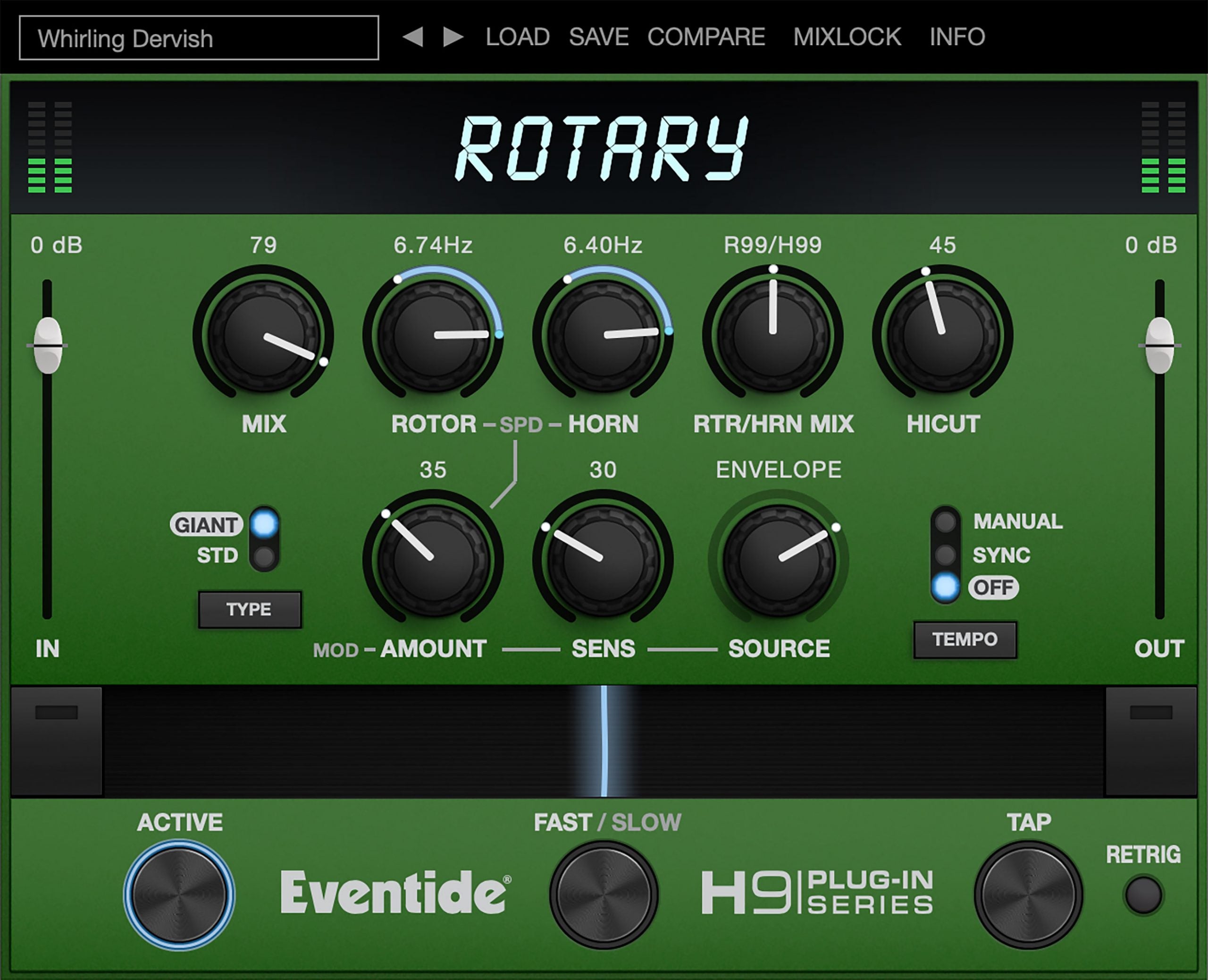 Eventide | Rotary Mod Leslie Speaker Plug-in