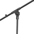ADAM HALL | S 5 BE Microphone stand black with boom arm