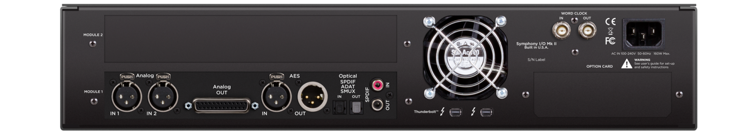 Apogee Symphony I/O Mk II - 2 x 6 Thunderbolt