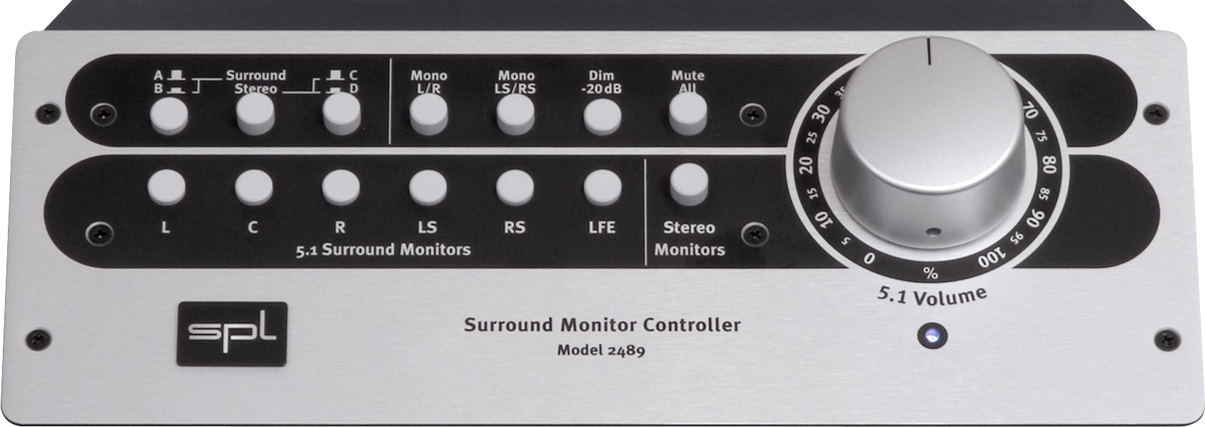 SPL Stereo- and 5.1-Surround Monitor Controller