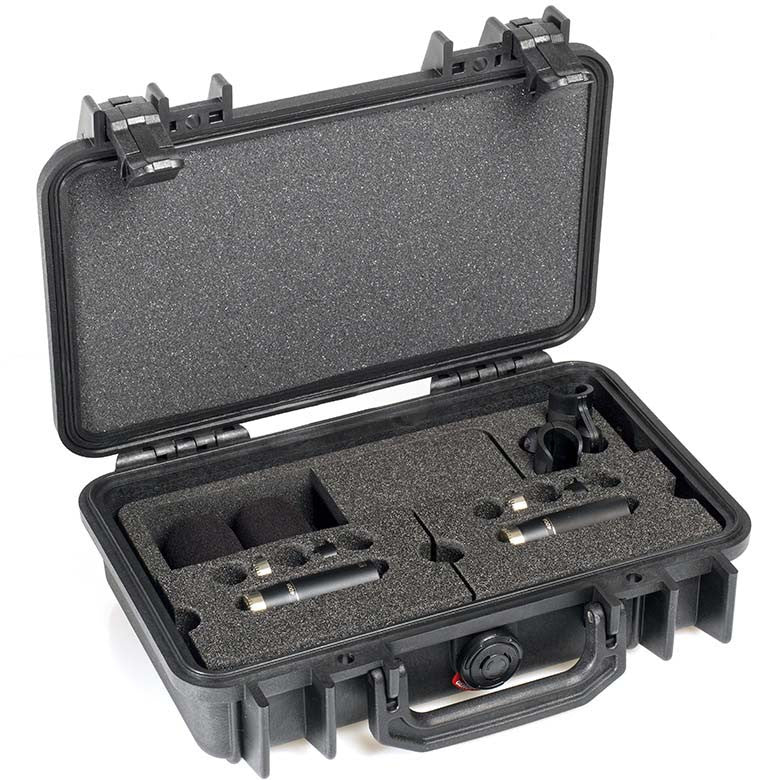 DPA d:dicate™ 4006C Stereo Pair with Clips and Windscreens in Peli Case