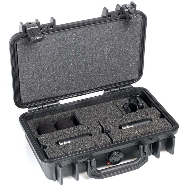 DPA d:dicate™ 4011C Stereo Pair with Clips and Windscreens in Peli Case