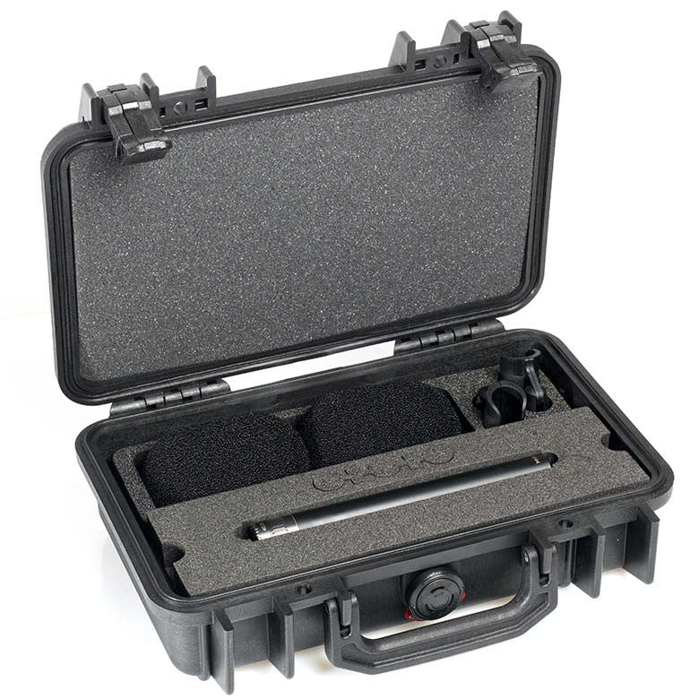 DPA d:dicate™ 4015A Stereo Pair with Clips and Windscreens in Peli Case