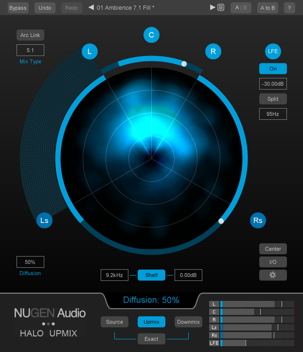 NUGEN Audio | Halo Upmix 3D upmixer Plug-in