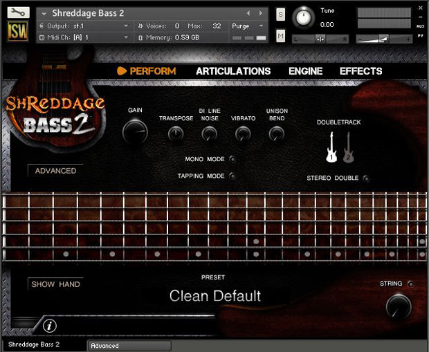 Impact Soundworks Shreddage Bass 2