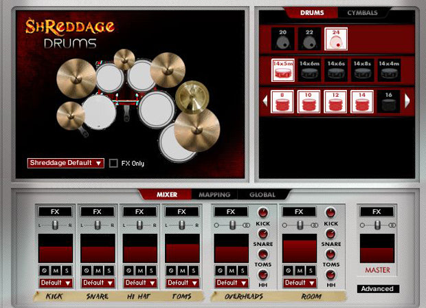 Impact Soundworks Shreddage Drums