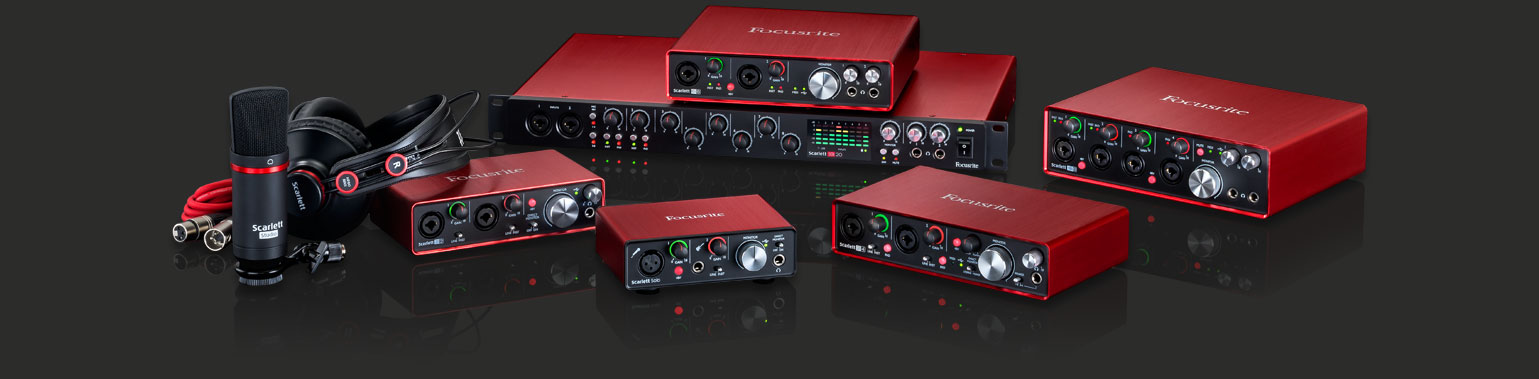 Focusrite Scarlett 2i2 Studio 2nd Gen