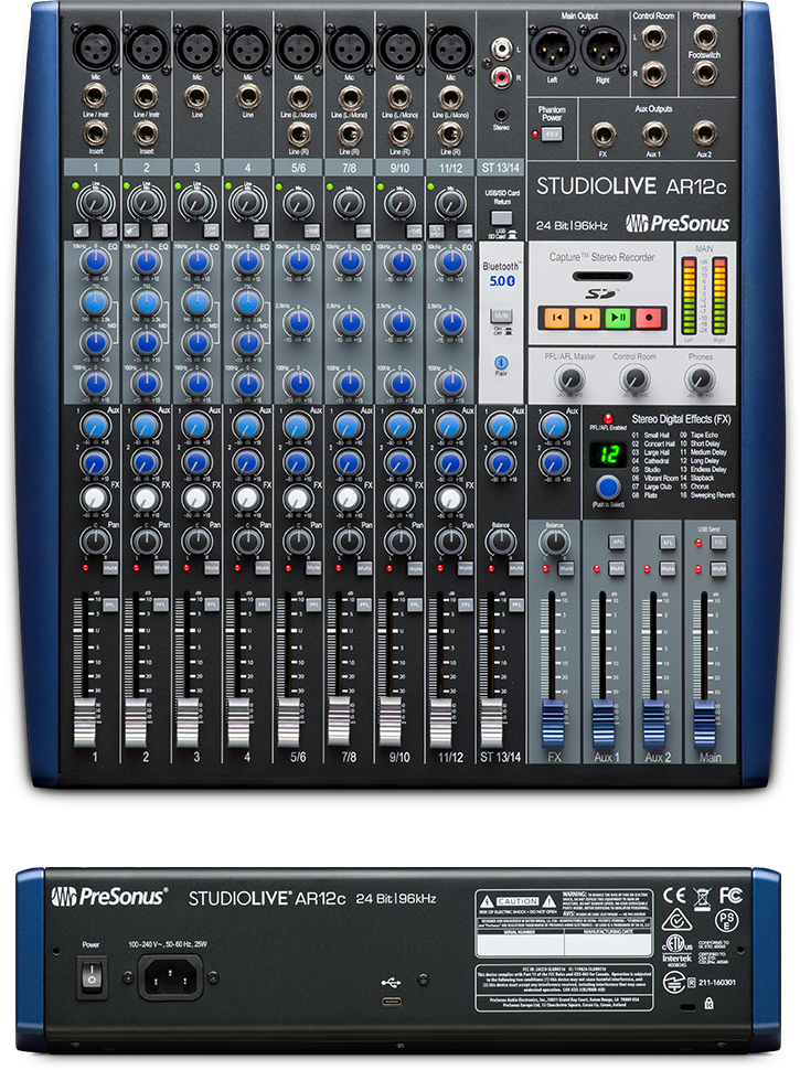 PreSonus StudioLive AR12c