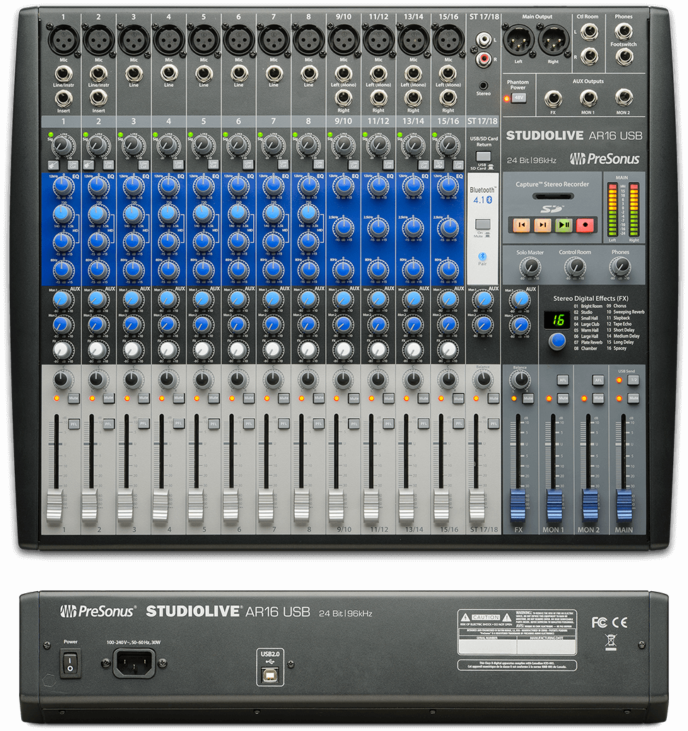 PreSonus StudioLive AR16 USB