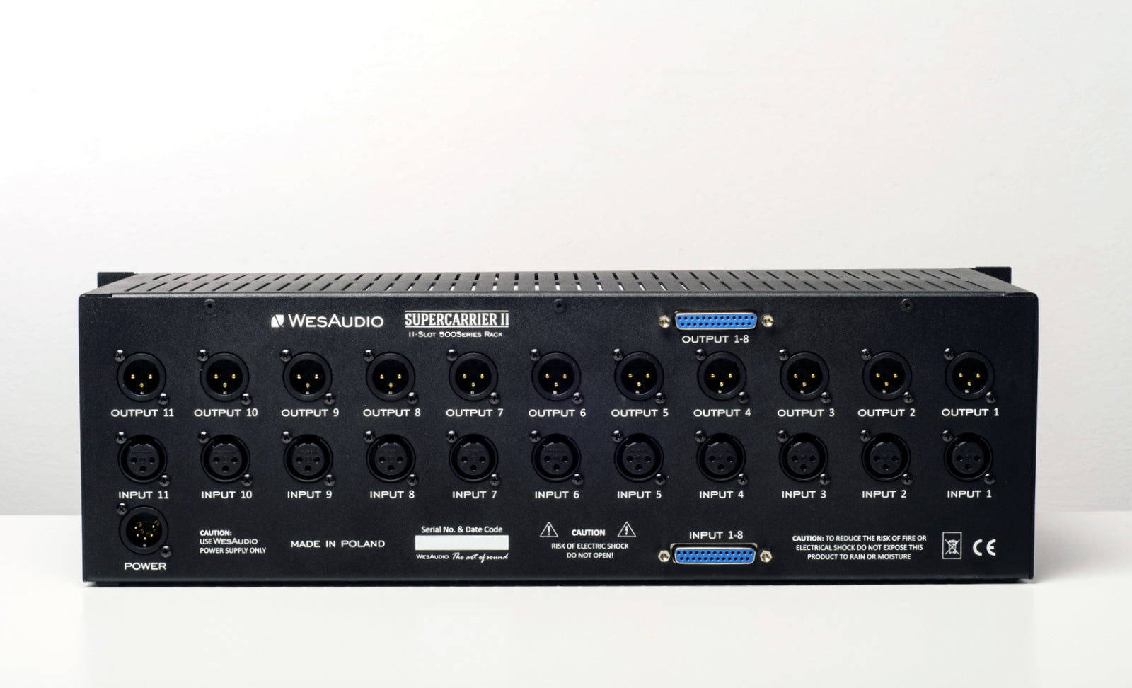 WesAudio | Supercarrier II 1 Slots 500 Series Chassis