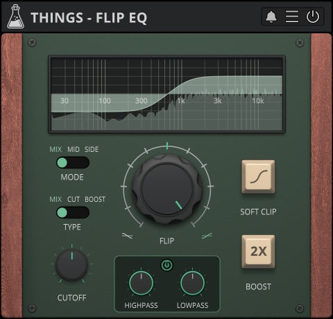 AudioThing | Things - Flip EQ Plug-in