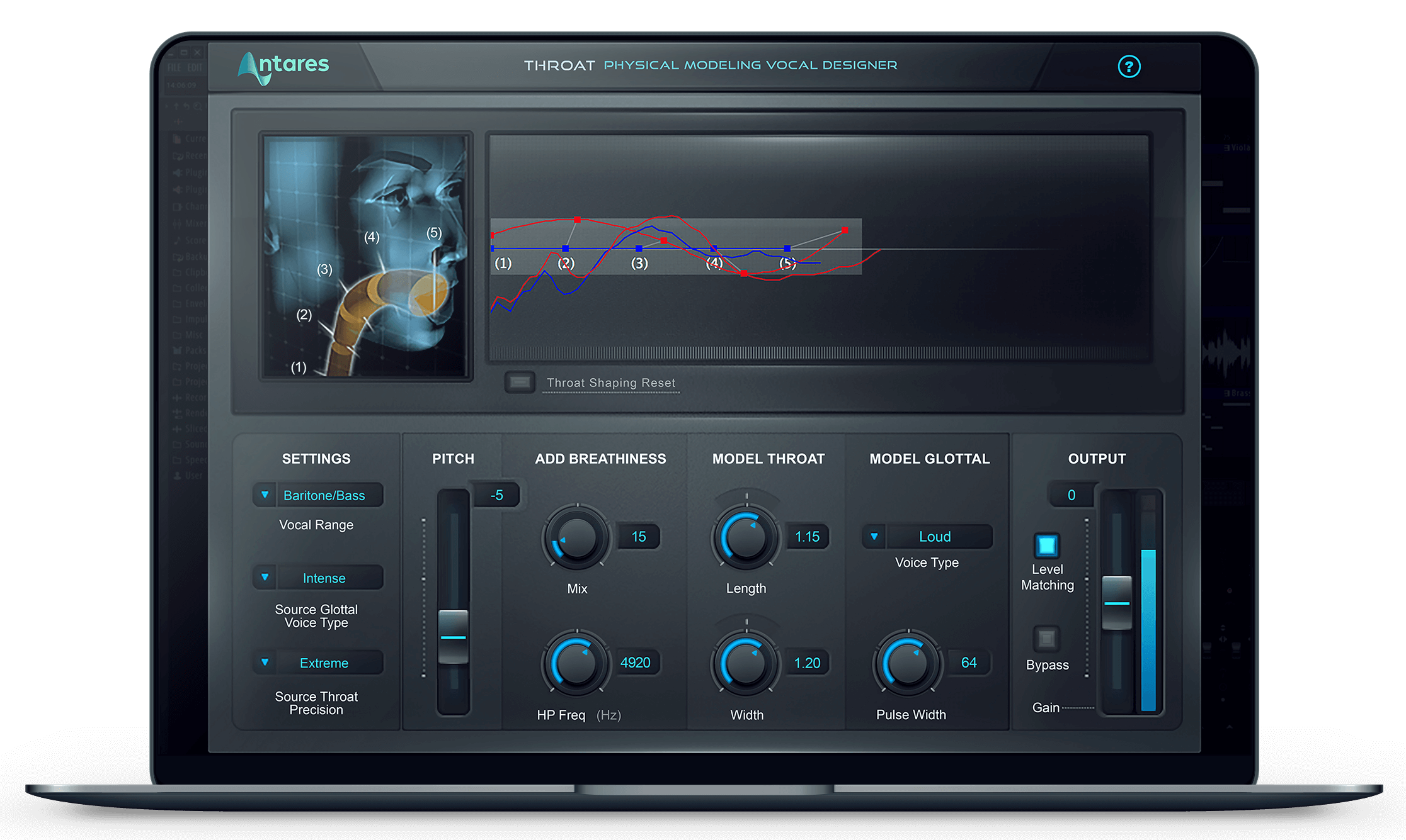 Antares | THROAT Evo Vocal Modeling Plug-in