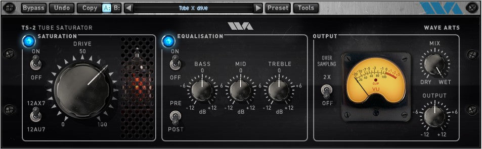 WaveArts | Tube Saturator 2 Plug-in