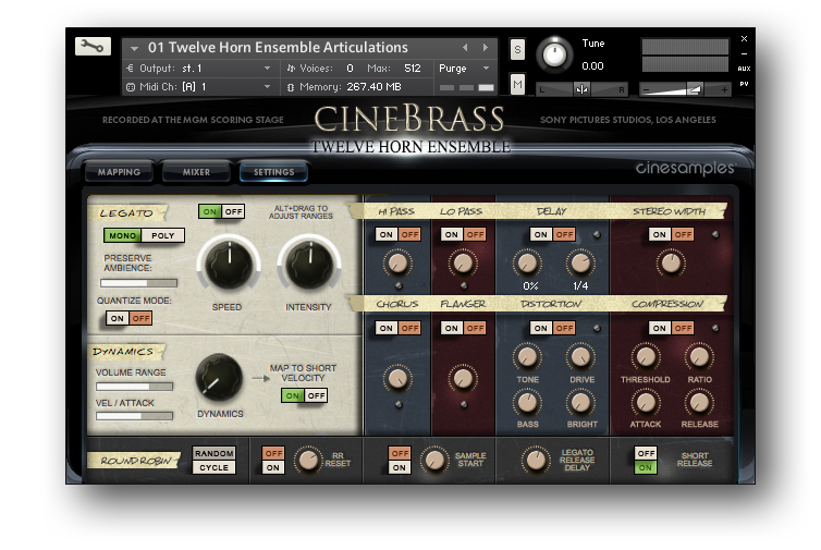 cinesamples CineBrass Twelve Horn Ensemble