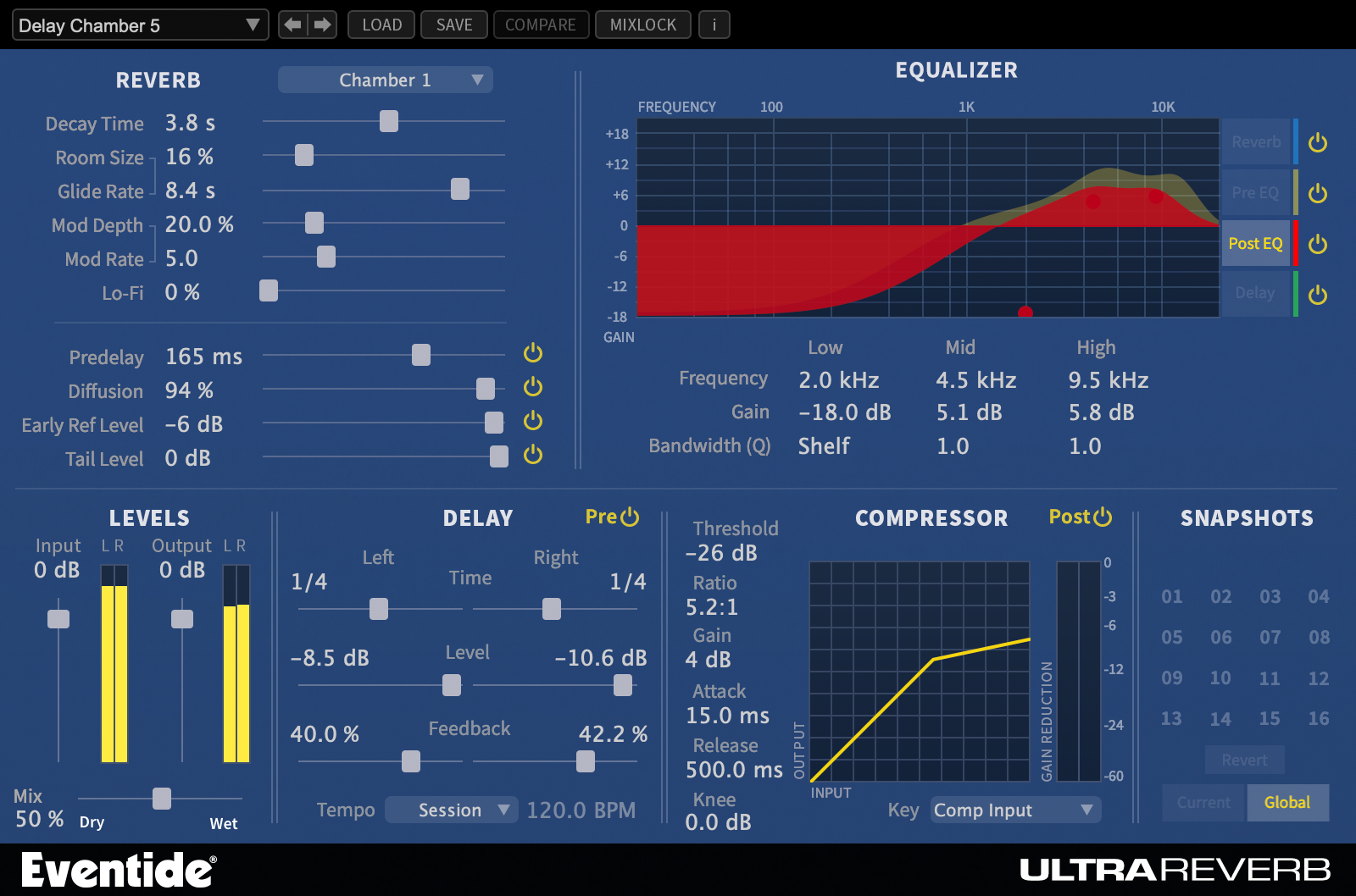 Eventide | UltraReverb Reverb with 9 effect types Plug-in