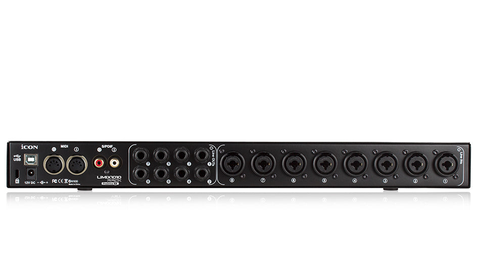 iCON Pro Audio | UMix 1010 Rack (ProDriveIII) USB audio interface