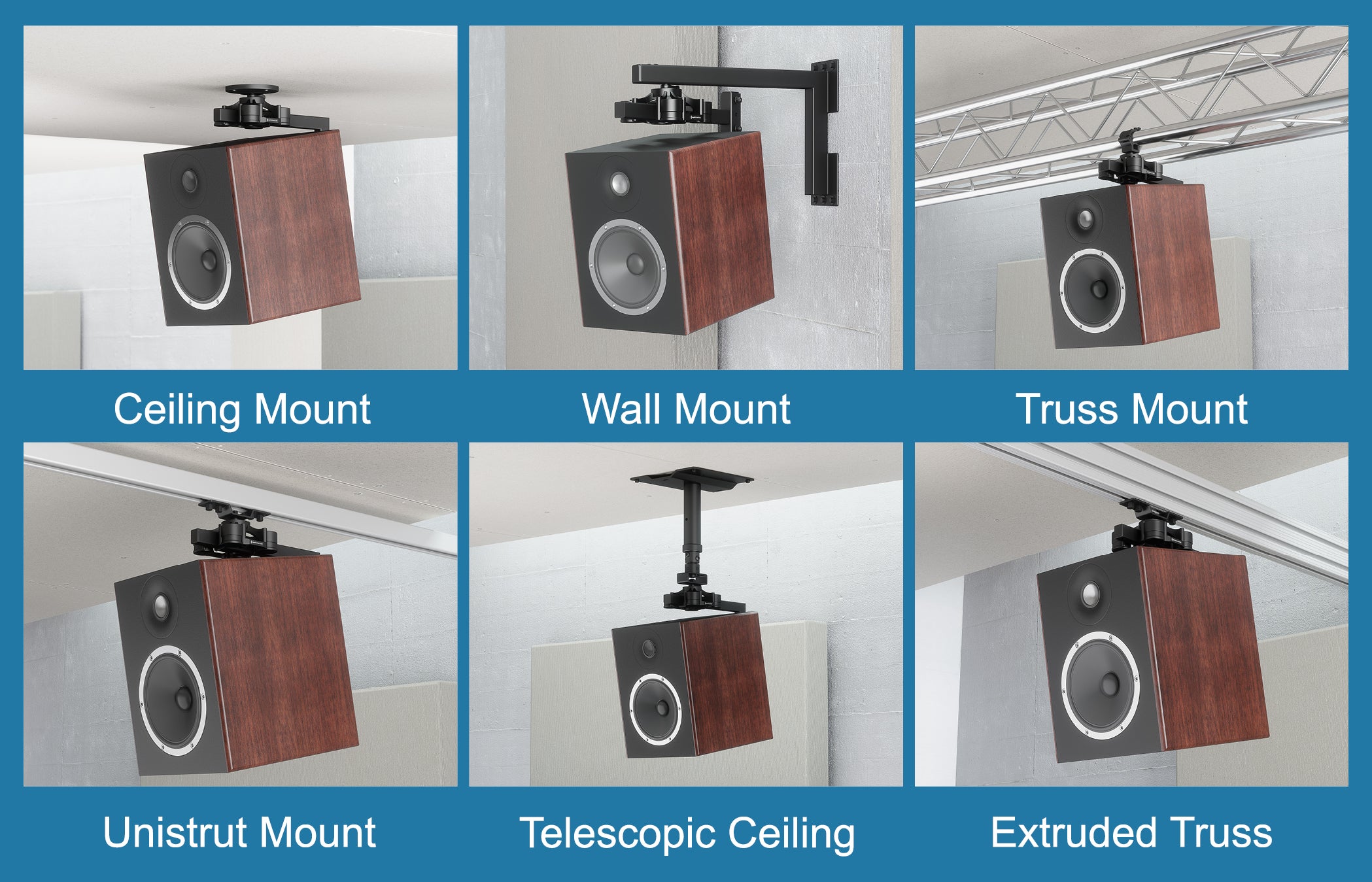 IsoAcoustics | V120	Mount to isolate height speakers for immersive audio