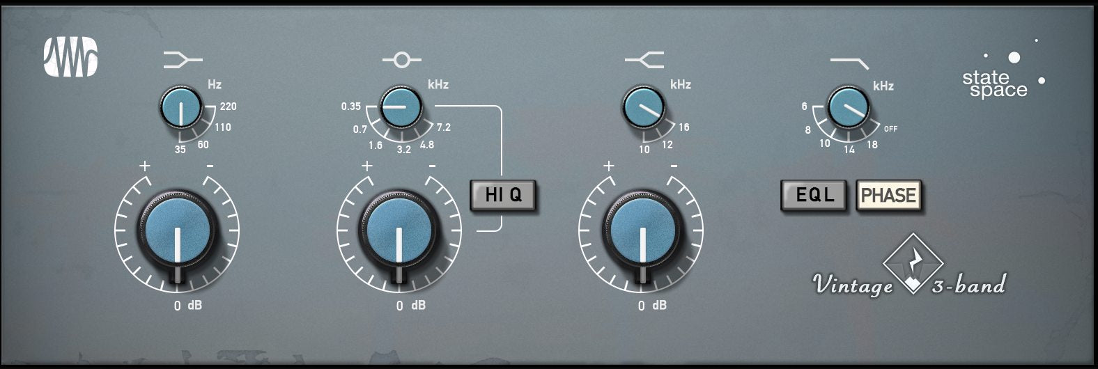 PreSonus Vintage 3-band EQ Fat Channel Plug-in