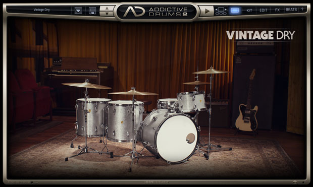 XLN Audio Addictive Drums 2 Vintage Dry