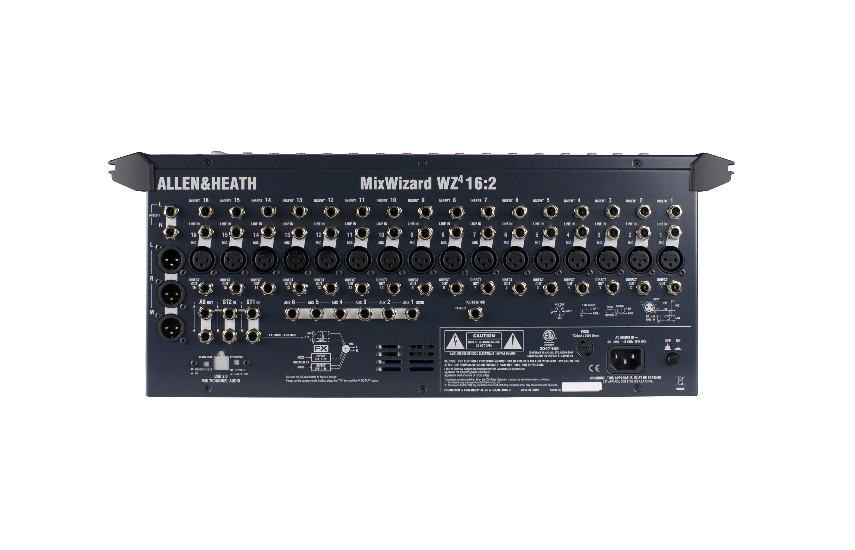 Allen & Heath | MixWizard WZ4 16:2 Mixer with Effects