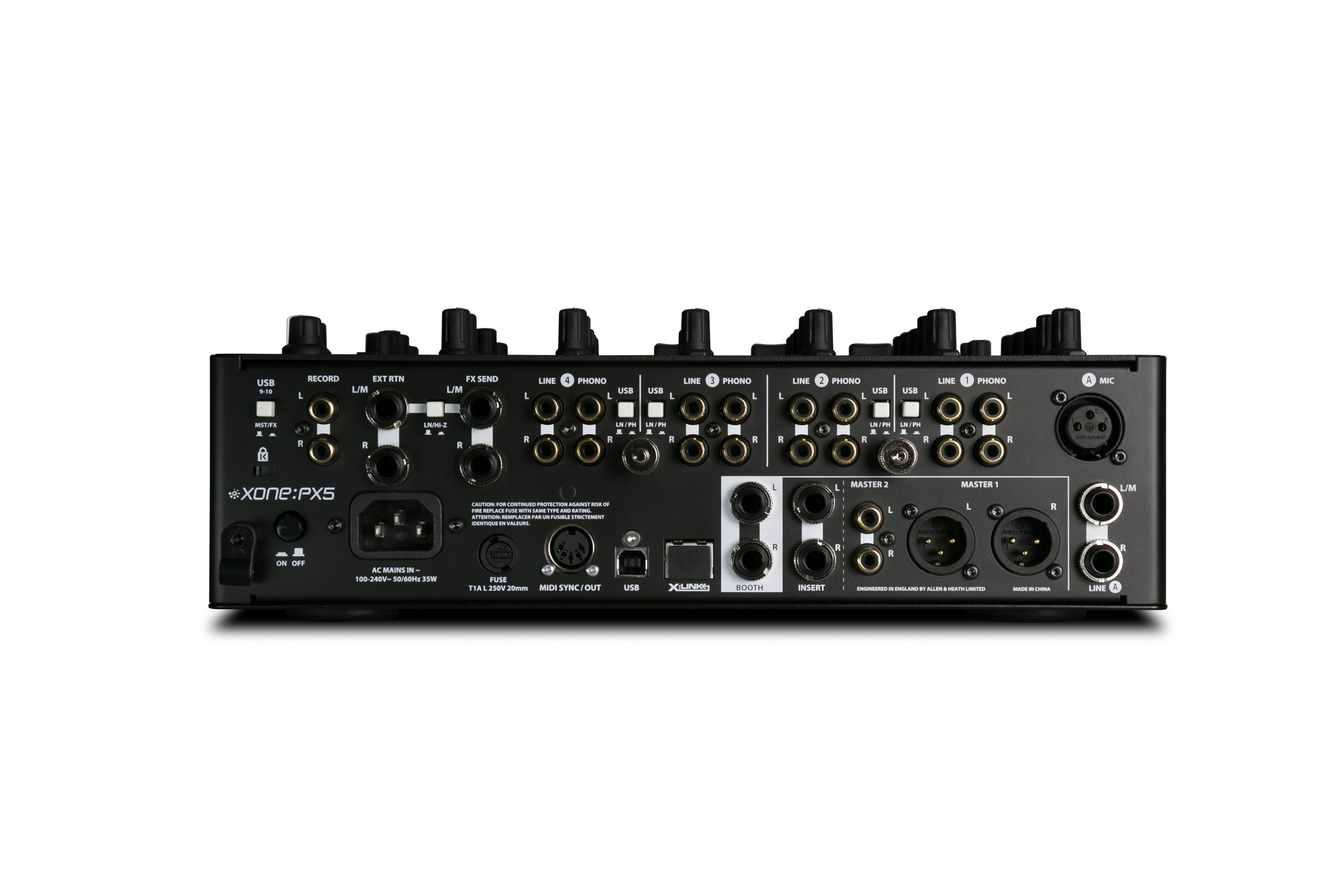 Allen & Heath | Xone:PX5 4+1 DJ Mixer with Soundcard