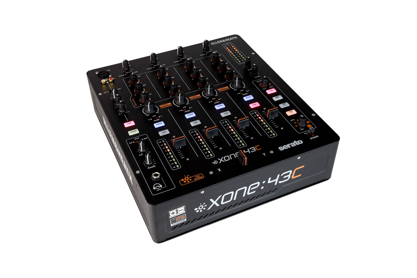 Allen & Heath | Xone:43C 4-channel DJ Mixer with Soundcard