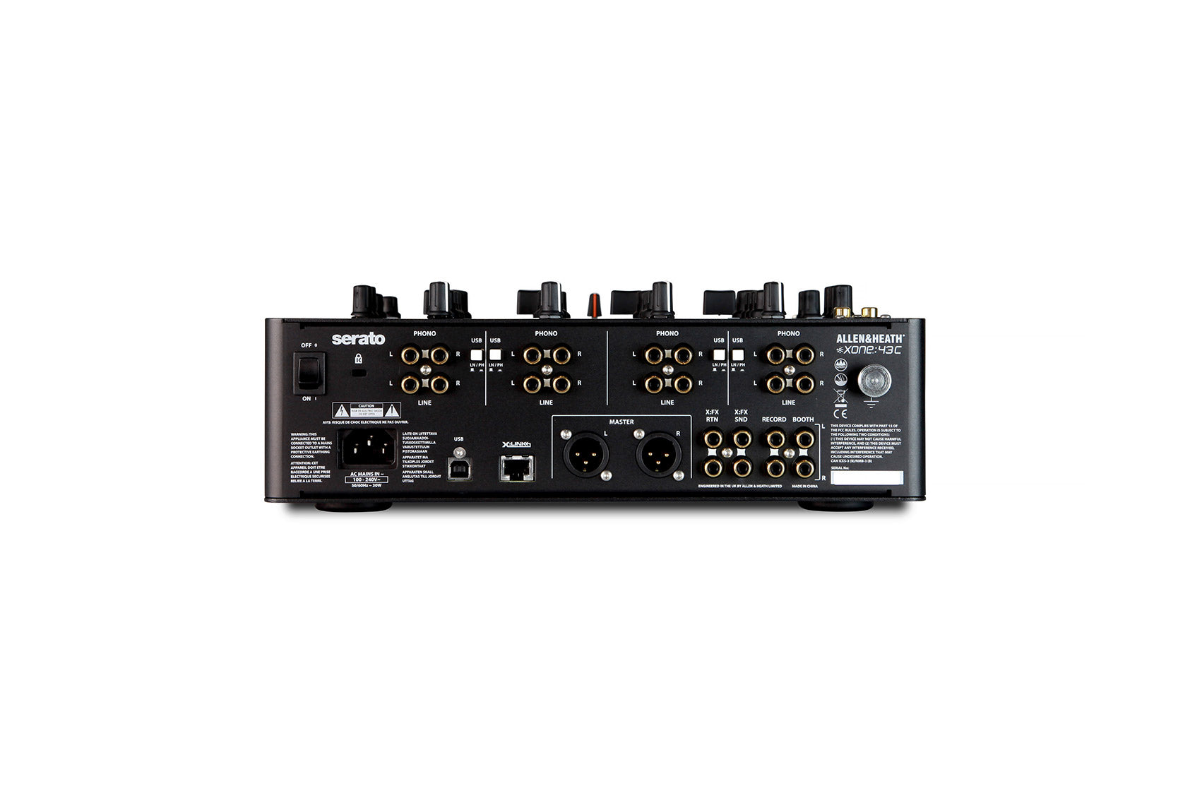 Allen & Heath | Xone:43C 4-channel DJ Mixer with Soundcard