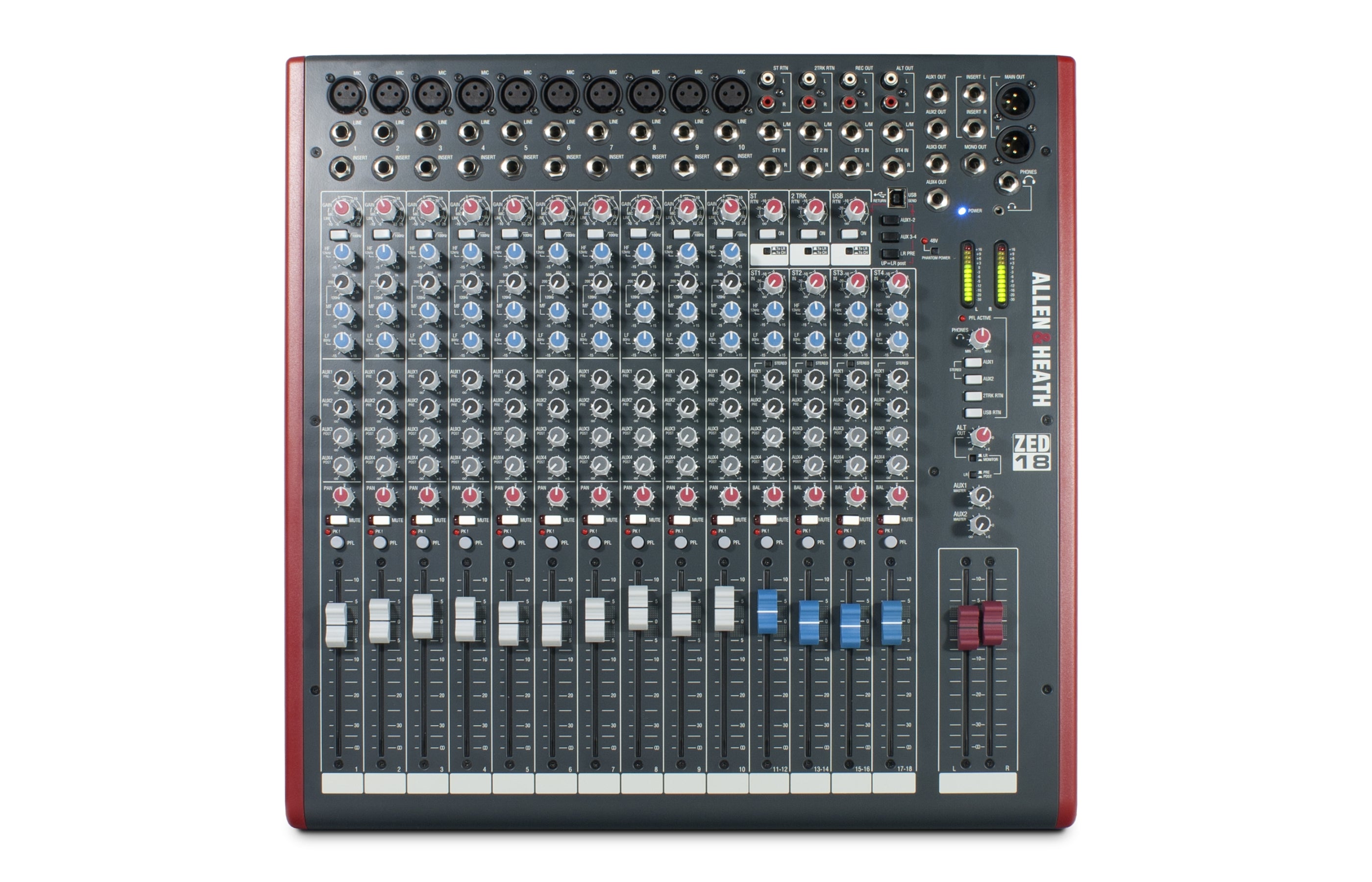 Allen & Heath | ZED-18 18-channel Mixer with USB Audio Interface