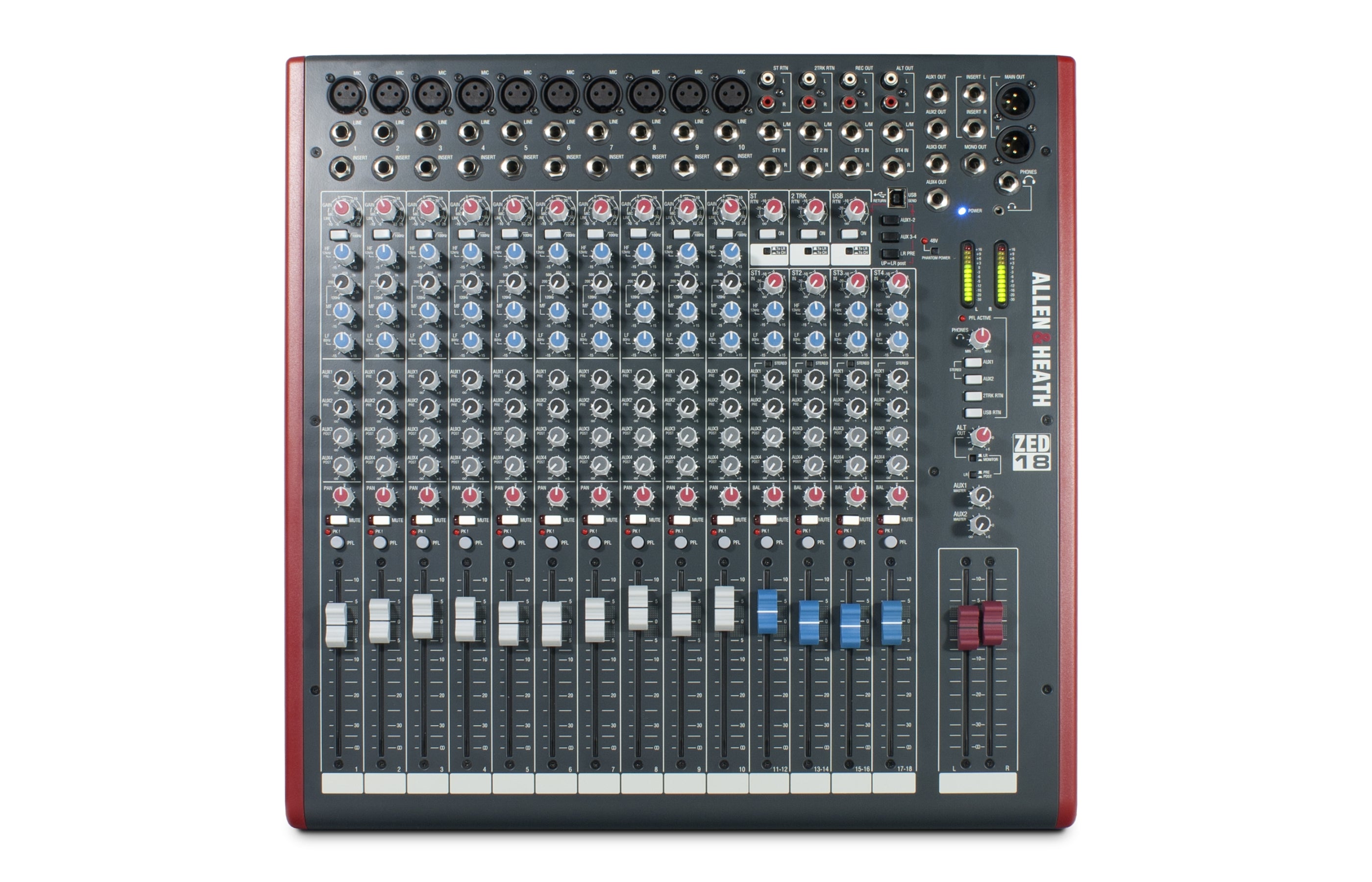 Allen & Heath | ZED-18 18-channel Mixer with USB Audio Interface