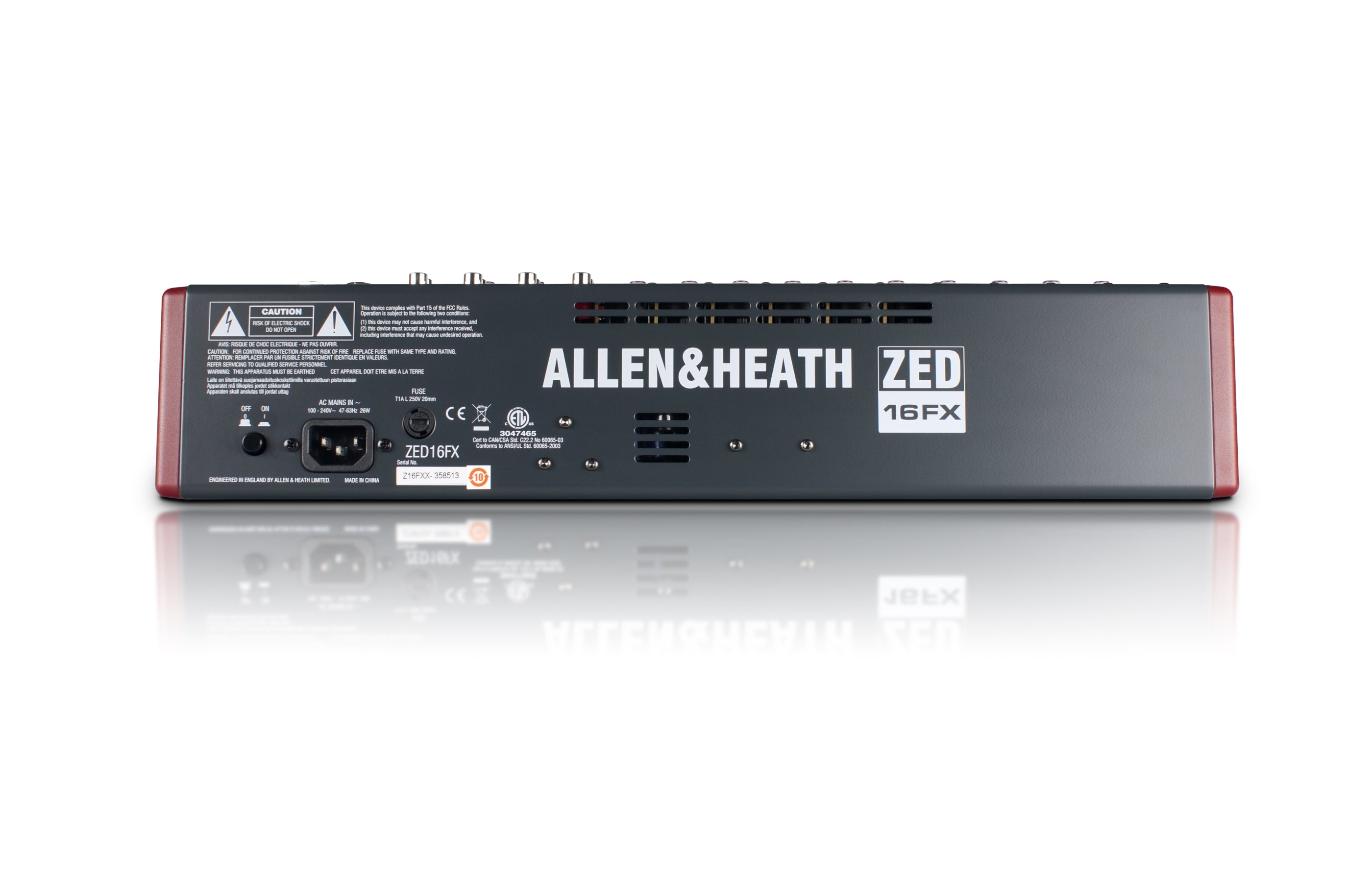 Allen & Heath | ZED-16FX 16-channel Mixer with USB Audio Interface and Effects