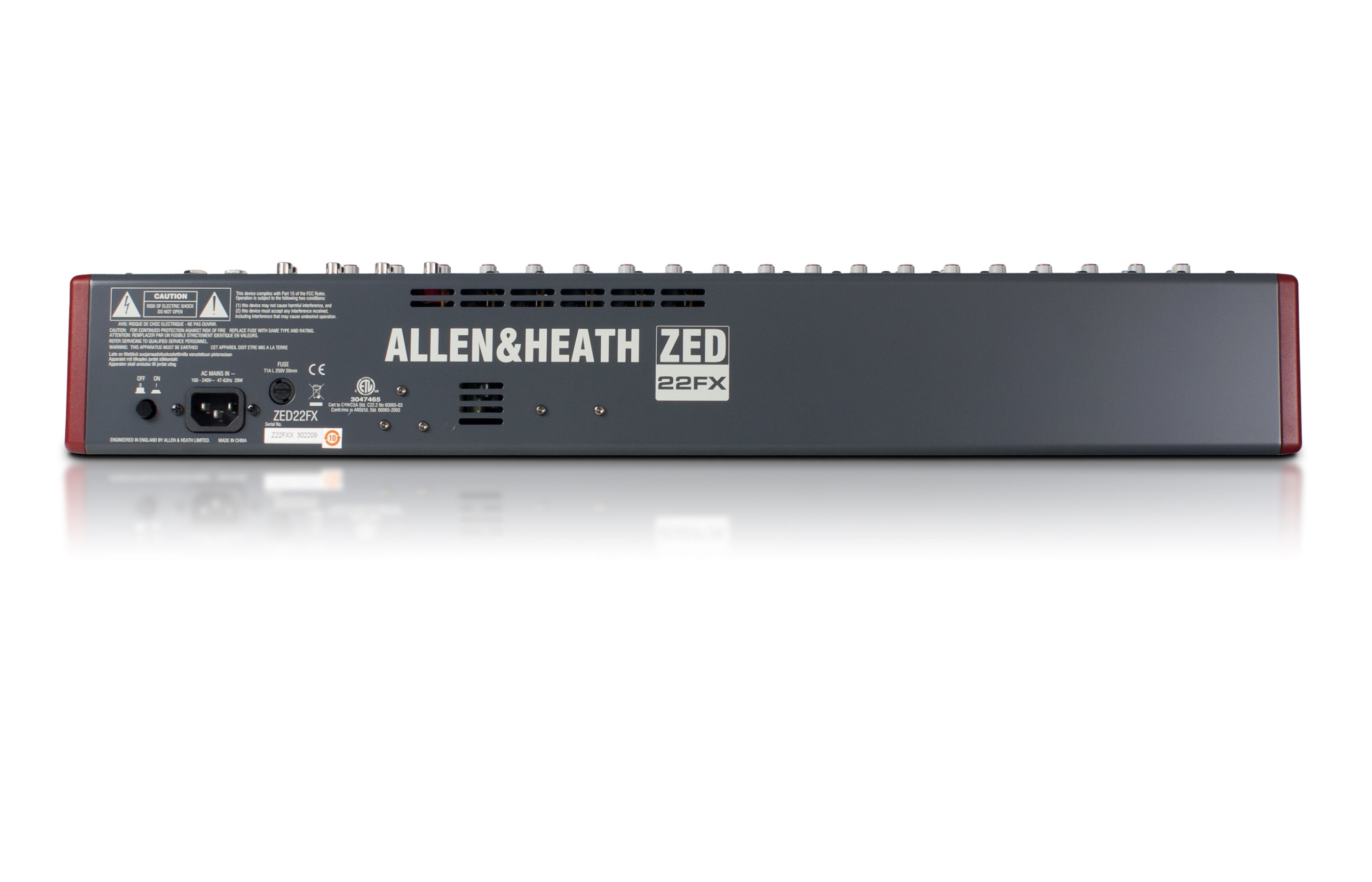 Allen & Heath | ZED-22FX 22-channel Mixer with USB Audio Interface and Effects