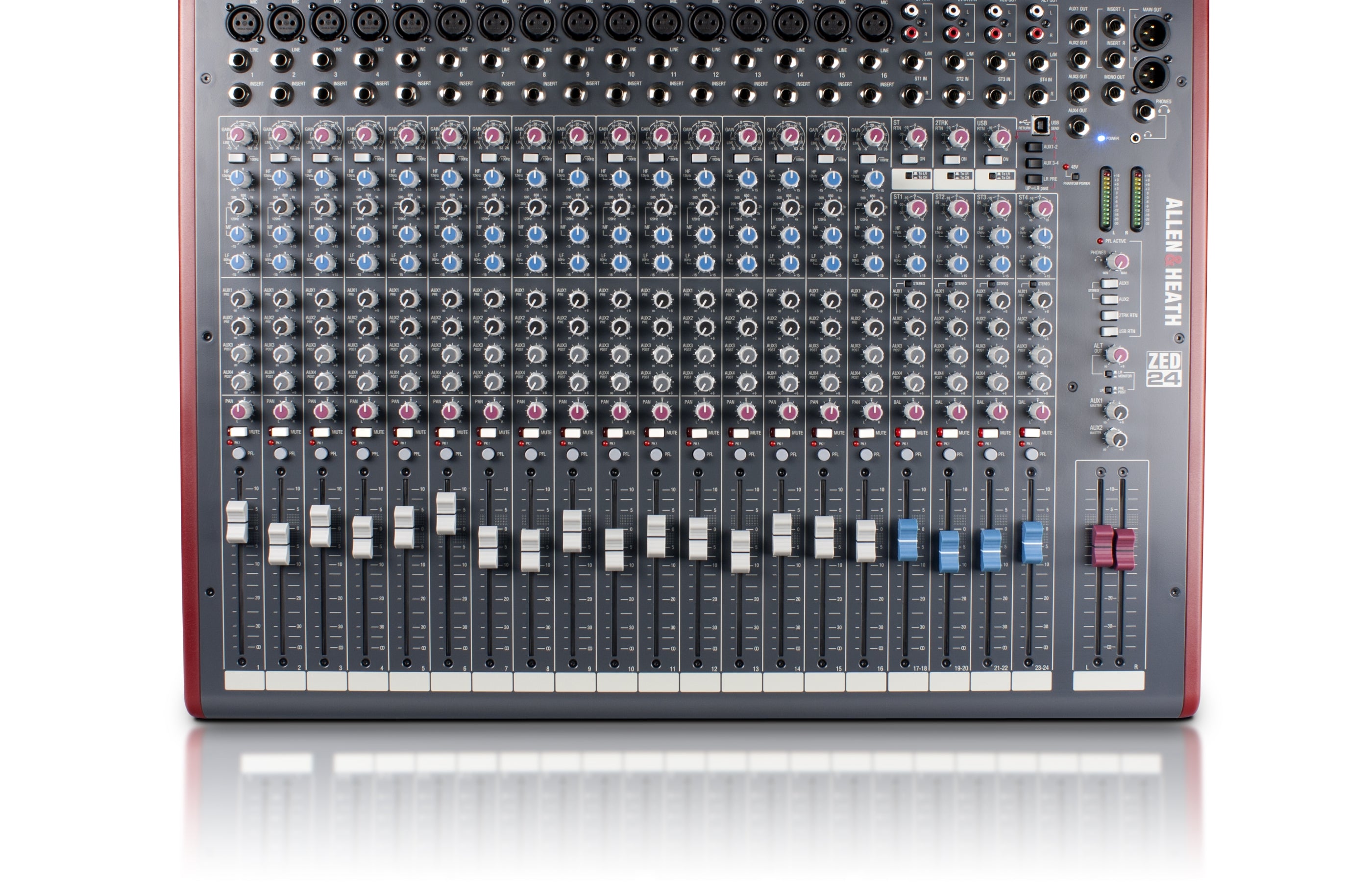 Allen & Heath | ZED-24 24-channel Mixer with USB Audio Interface