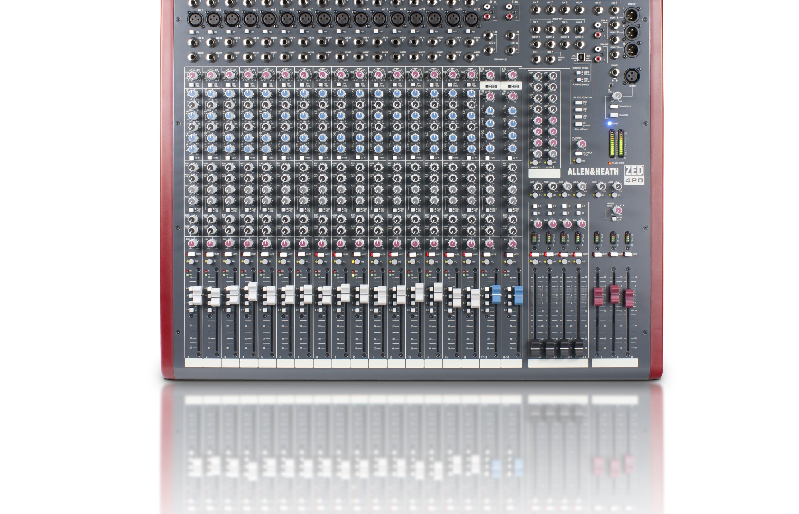 Allen & Heath | ZED-420 16-channel Mixer with USB Audio Interface
