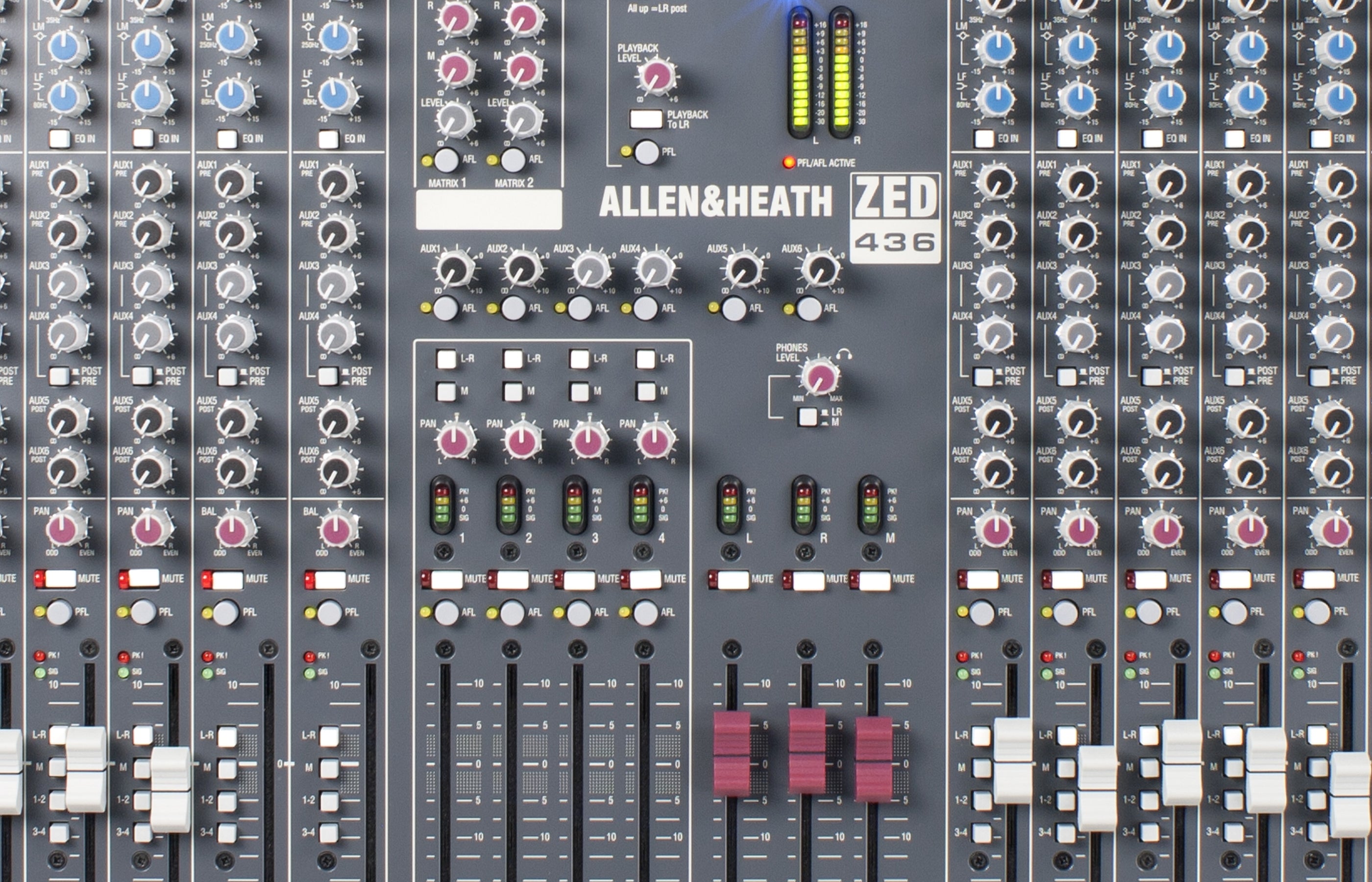 Allen & Heath | ZED-436 32-channel Mixer with USB Audio Interface